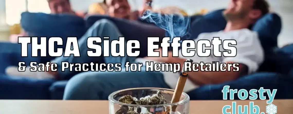 THCA Side Effects & Safe Practices for Hemp Retailers @ FrostyClub.com - Best THCa Wholesale