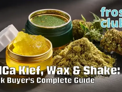 THCa Kief, Wax & Shake: Bulk Buyer's Complete Guide @ FrostyClub.com BLOGS - Best THCa Wholesale
