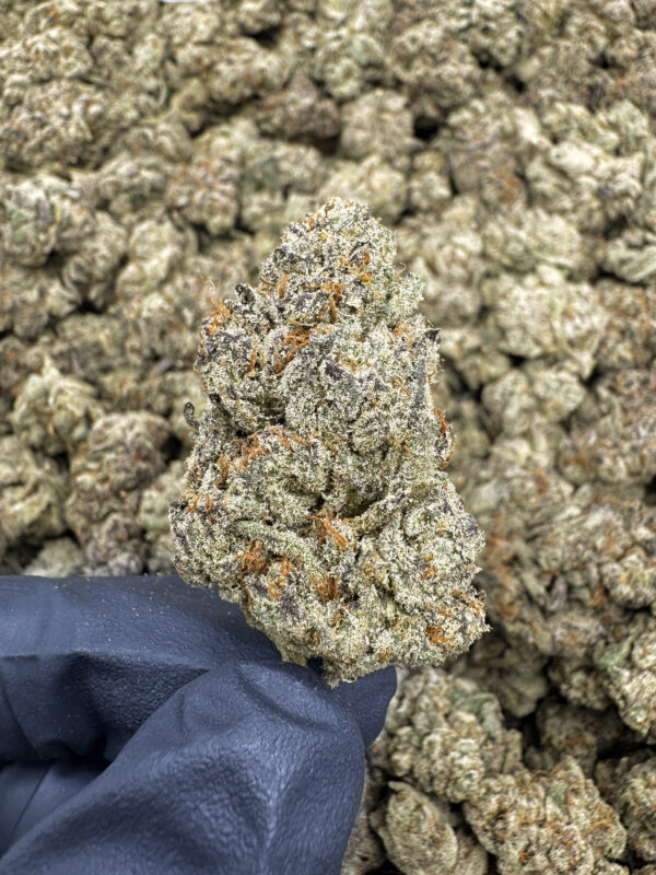 White Fire OG THCa Flower Indica